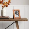 4" X 6" Vertical Sides Natural Frame Antique Wood - Threshold™