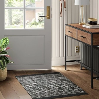 Herringbone Rug Gray - Threshold™ 3 Herringbone Rug Gray - Threshold™