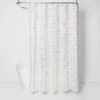 Shapes Shower Curtain White - Threshold™ -Threshold GUEST f504e5b4 093b 4598 9088 8b1a93929309