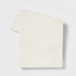 Solid Chenille Knit Throw Blanket - Threshold™ 24 Solid Chenille Knit Throw Blanket - Threshold™ -Threshold GUEST f589fb0f a2a5 4555 a801 95c826409542