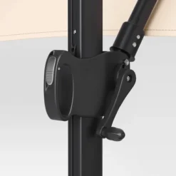 11'x11' Offset Patio Umbrella Tan - Black Pole - Threshold™ 8 11'x11' Offset Patio Umbrella Tan - Black Pole - Threshold™ -Threshold GUEST f79ac294 d06e 484d 889c 0886e604e724