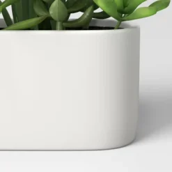 Artificial Succulents In Long Pot White - Threshold™ -Threshold GUEST f79b6fcf 8ef8 4625 9b16 aae3d7b9b7ca
