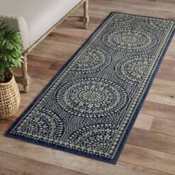 Butterfield Woven Novelty Area Rug Navy - Threshold™ -Threshold GUEST f8e1fc05 b0d6 4e92 903b 3a66cfdb1b2c