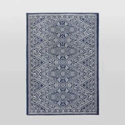 Tapestry Outdoor Rug Blue - Threshold™ -Threshold GUEST fa23a957 0918 4796 9a40 1b9806e30f65