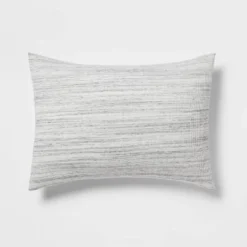 Space-Dyed Waffle Comforter Bedding Set Gray - Threshold™ -Threshold GUEST fbfce459 b1dd 46c9 9c44 a6c329abdaf3