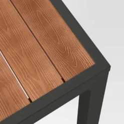 Bryant 6 Person Faux Wood Rectangle Patio Dining Table - Gray/Natural Wood - Threshold™ 9 Bryant 6 Person Faux Wood Rectangle Patio Dining Table - Gray/Natural Wood - Threshold™ -Threshold GUEST fe0a4618 2959 4bc4 8d9a 99dfcf05fb48