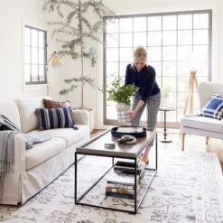 Oak Wood Tripod Floor Lamp Dark Brown - Threshold™ -Threshold GUEST fe1075c2 4d1c 429b 900a 279c6d7121c1