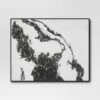 30" X 24" 2pk Marble Framed Printed Canvases Black/Tan - Threshold™ -Threshold GUEST fe208336 7465 418b 915b 606325f129b2