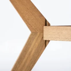 Bluffdale Wood 6 Person Round Patio Dining Table, Outdoor Furniture - Threshold™ Designed With Studio McGee 7 Bluffdale Wood 6 Person Round Patio Dining Table, Outdoor Furniture - Threshold™ Designed With Studio McGee -Threshold GUEST ff1edfec 9404 414e b8f3 afd96f80e410