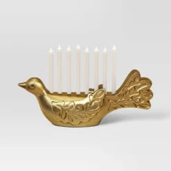 Cast Aluminum Bird Menorah - Threshold™ 7 Cast Aluminum Bird Menorah - Threshold™ -Threshold GUEST ffb422b9 d13b 4e1a b849 bcc17acef58a